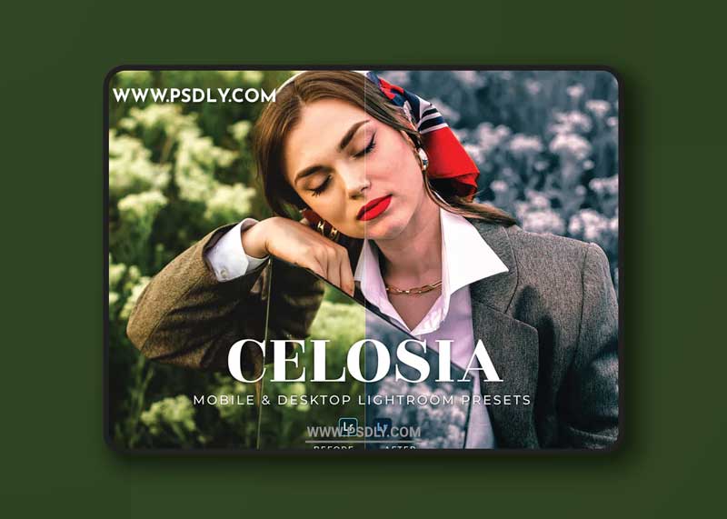 Celosia Mobile and Desktop Lightroom Presets