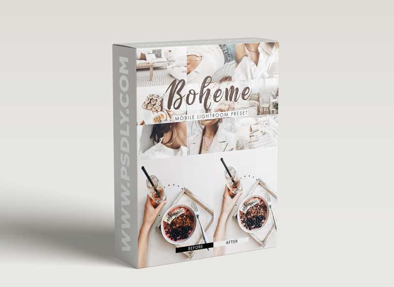 CreativeMarket - Boheme Mobile Lightroom Presets 4488100
