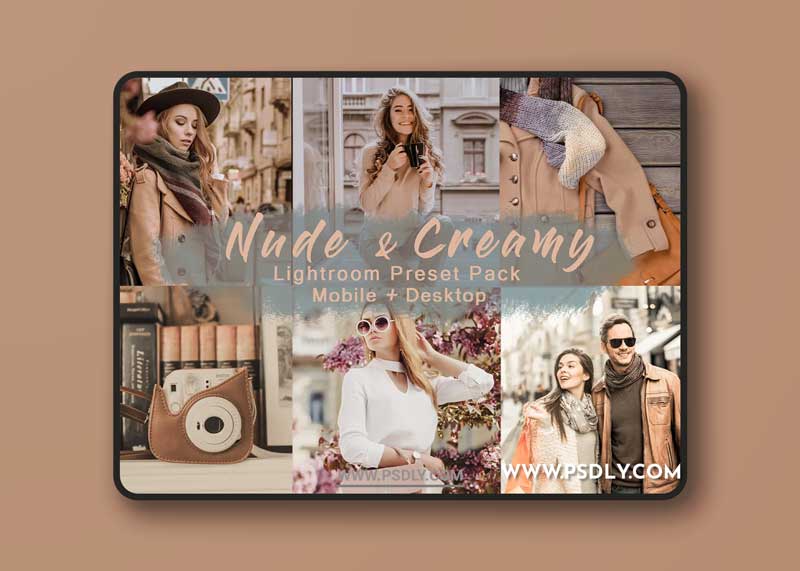 CreativeMarket - Nude & Creamy - Lightroom Presets 4639987