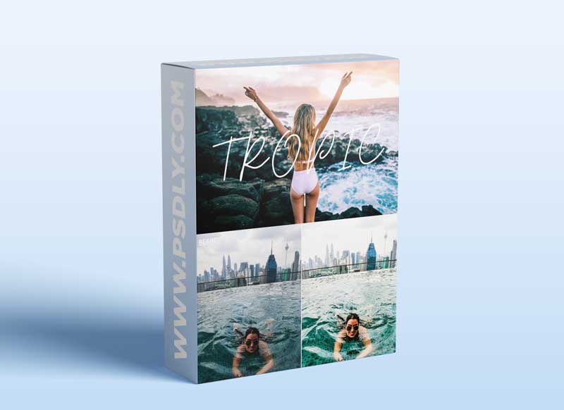 CreativeMarket - Tropical Presets For Adobe Lightroom 6145190