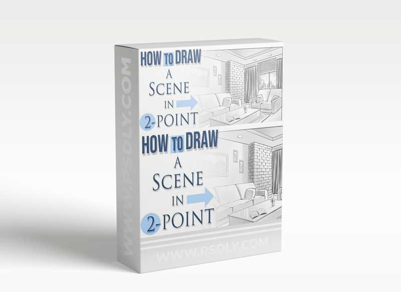 Drawing a Scene in 2-Point Perspective