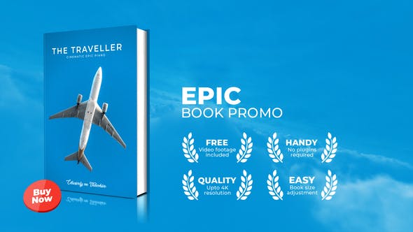 Videohive Epic Book Promo 32668044