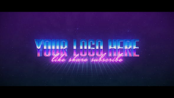 Videohive Like Share Subscribe 80's Generator 32417286