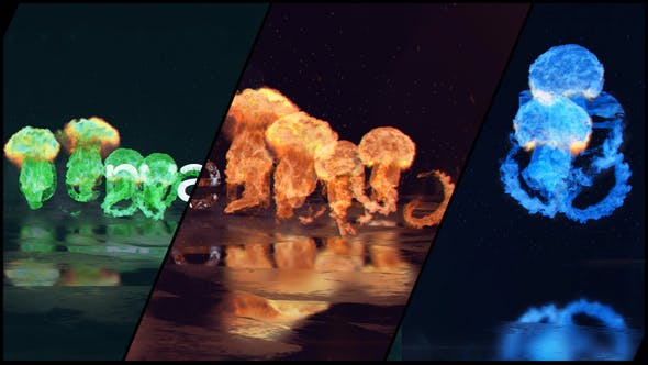 Videohive Fire Logo Reveal 32569644