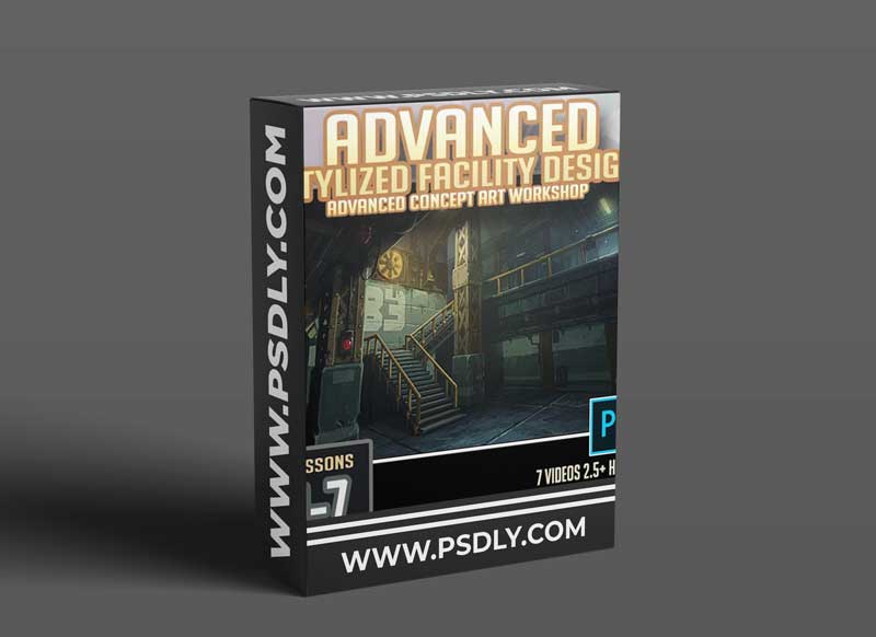 Gumroad - Trent Kaniuga - Advanced Stylized Facility Concept Art Workshop