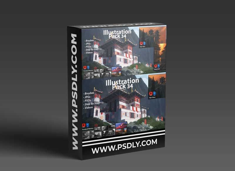 Gumroad – Illustration Pack 34 with Andreas Rocha