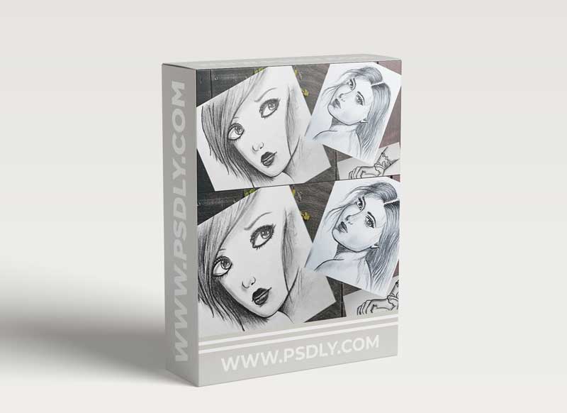 How to draw girl's face I Hand Holding Sketches I Pencil Sketches I Different expressions I Drawing