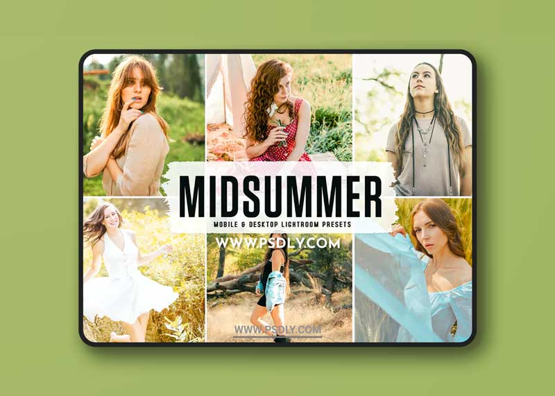 Midsummer Mobile & Desktop Lightroom Presets