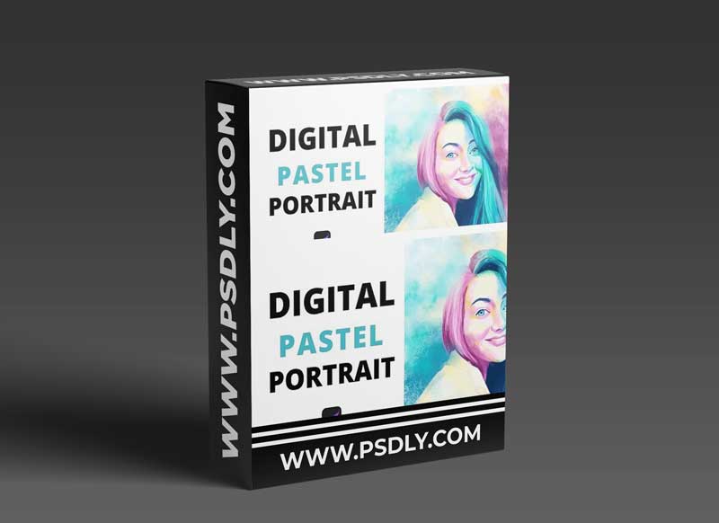 Pastel portraits with Procreate