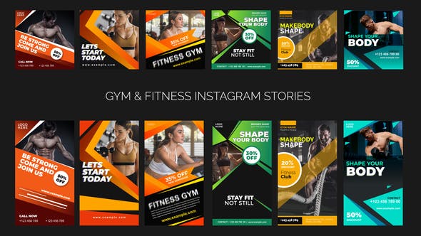 Videohive Gym & Fitness Promo B79 32634719