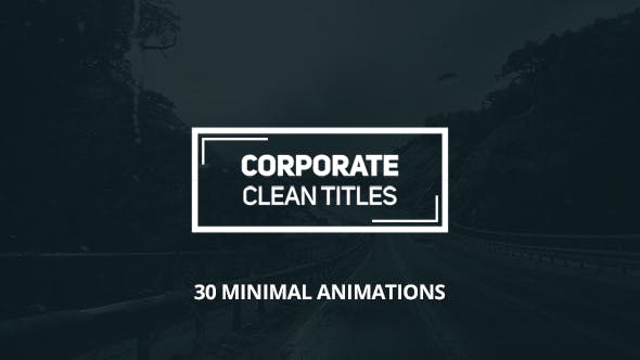 Videohive Corporate Titles 2 16935232