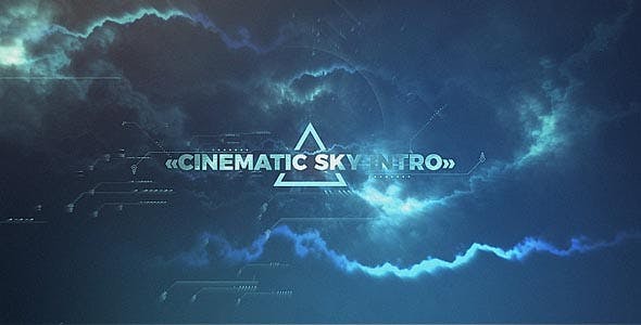 Videohive Cinematic Sky Intro 20461452