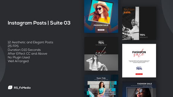 Videohive Instagram Posts Suite 03 29408280