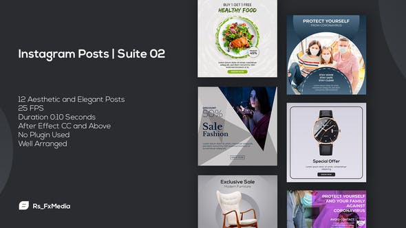 Videohive Instagram Posts Suite 02 29308017