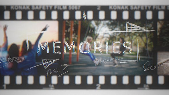 Videohive Memories Vintage Film Slideshow 21968412