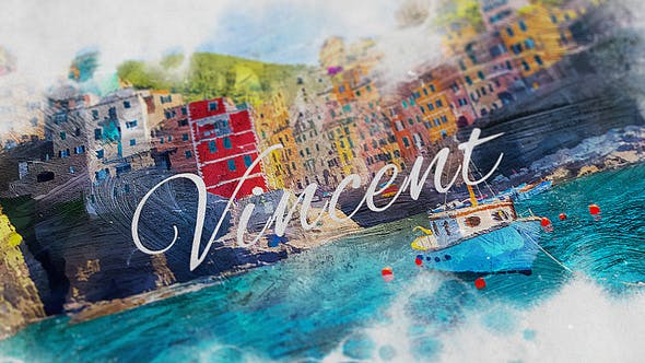 Videohive Vincent Impressionism Titles 21859027