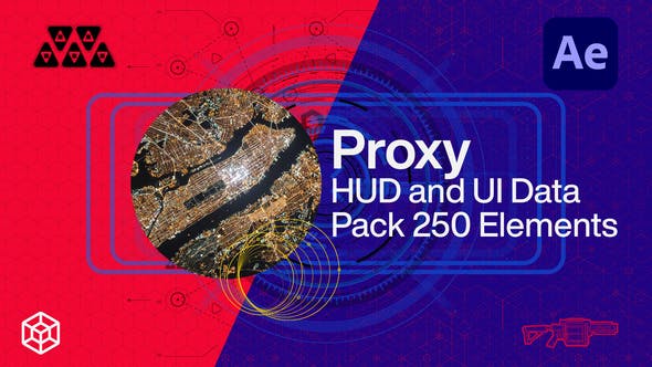 Videohive Proxy HUD and UI Data Pack 30831965
