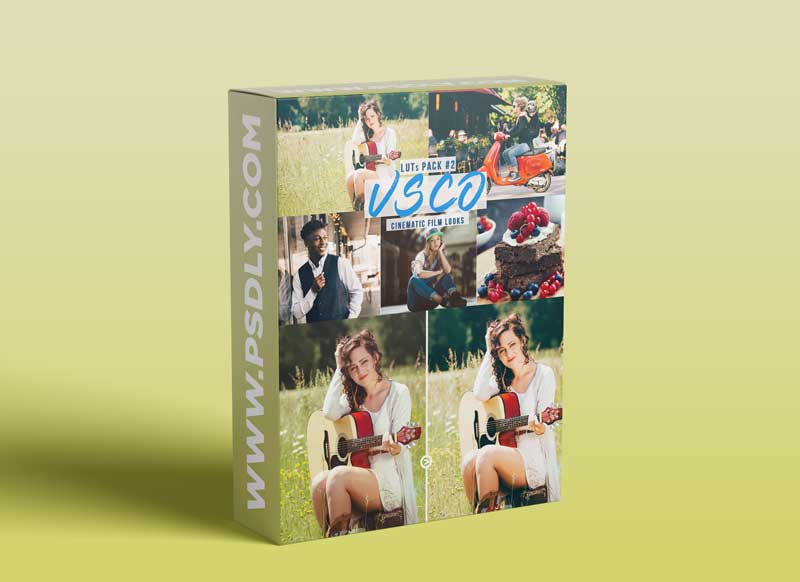 VSCO Cinematic LUTs - Film Look for Video Creators