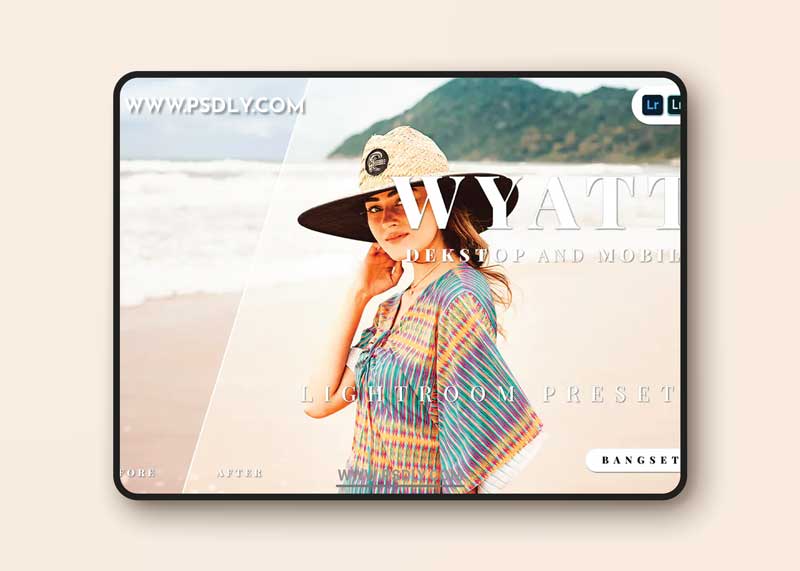 Wyatt Desktop and Mobile Lightroom Preset