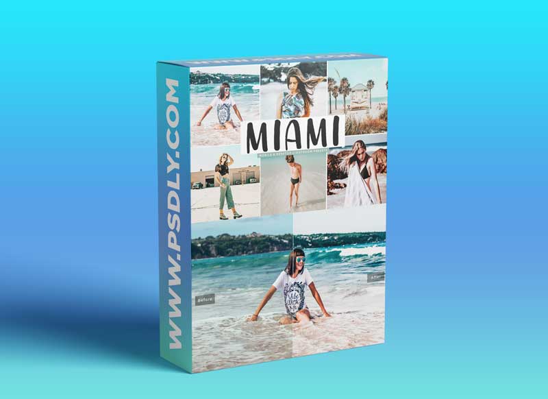 Miami Mobile & Desktop Lightroom Presets