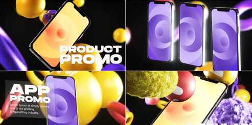 Videohive Cinematic Phone 12 App Promo 32158522