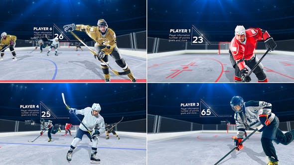 Videohive Hockey Player 25639258