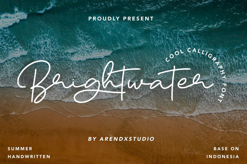 Brightwater - Modern Calligraphy Font