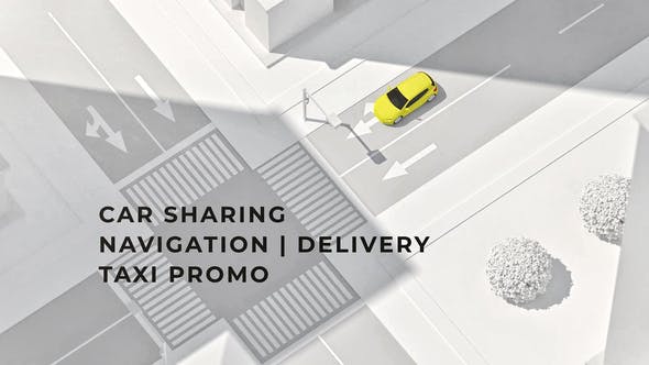 Videohive Car Sharing | Navigation | Delivery | Taxi 33110723