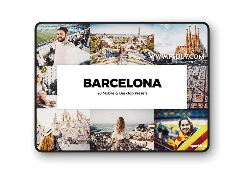 20 Barcelona Lightroom Presets & LUTs