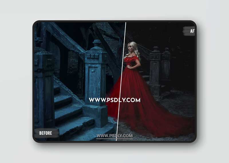 50 Dark Ages LUTs and Presets Pack