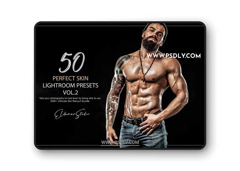 50 Perfect Skin Lightroom Presets - Vol. 2