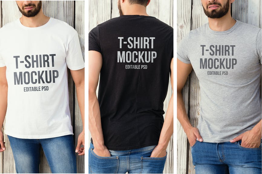 T-shirt Mockup Set