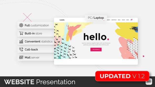 Videohive Website Presentation 22818524