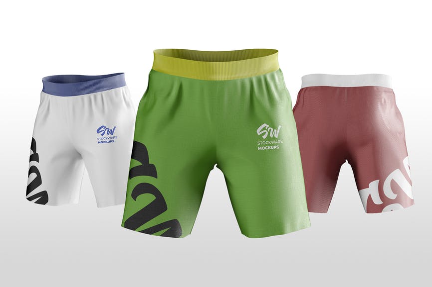 Sport Shorts Mockup