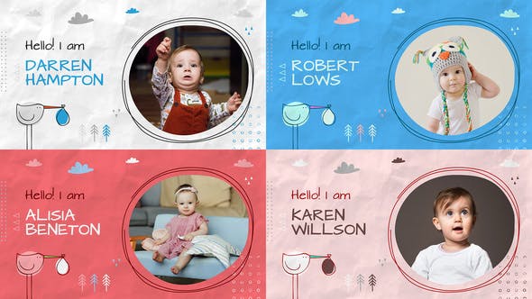 Videohive - Baby Album Slideshow - 32377511
