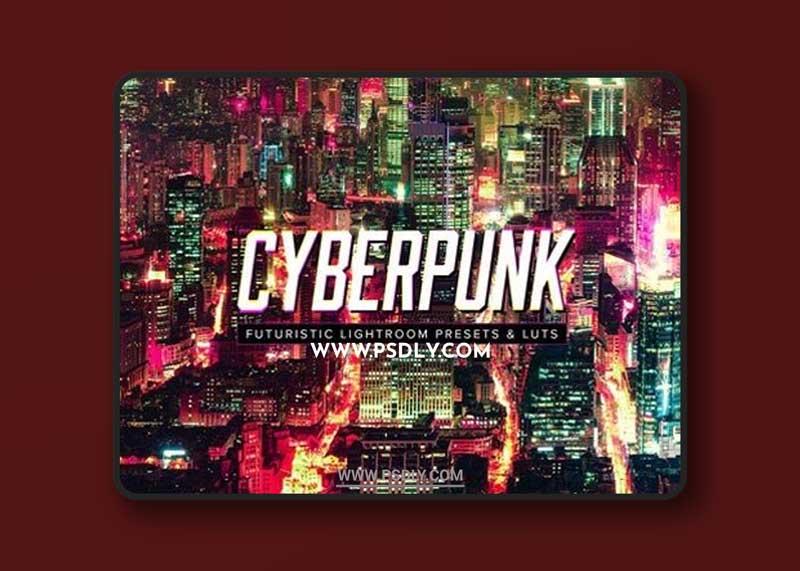 CM - 10 Cyberpunk Lightroom Presets LUTs 1927035