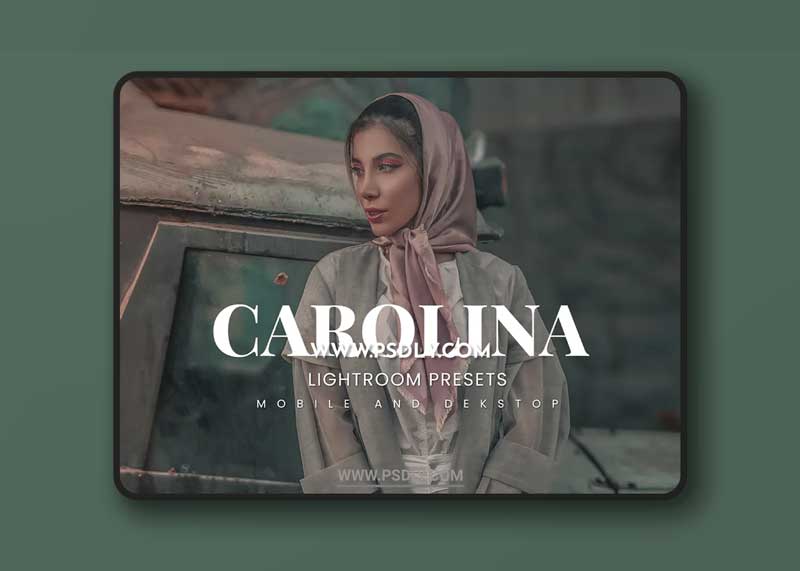 Carolina Lightroom Presets Dekstop and Mobile