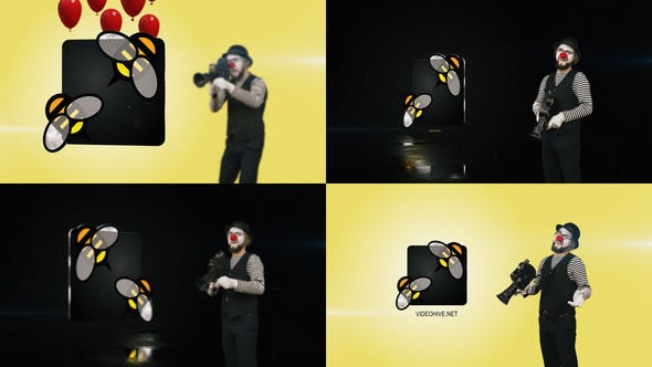 Videohive Clown Logo 2 23630053