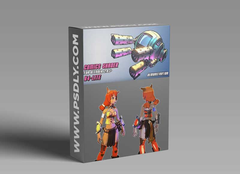 Comics Shader LITE v4.0 for Blender 2.83+