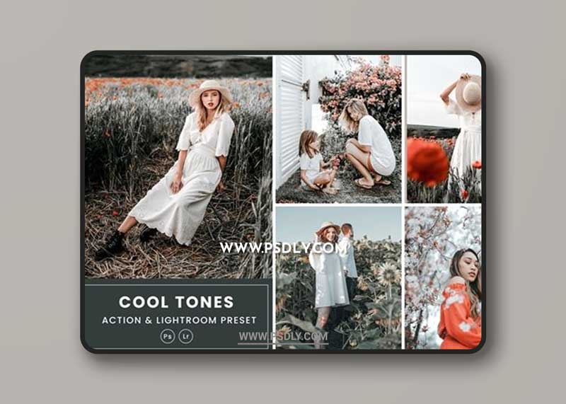 Cool Tones Action & Lightrom Presets
