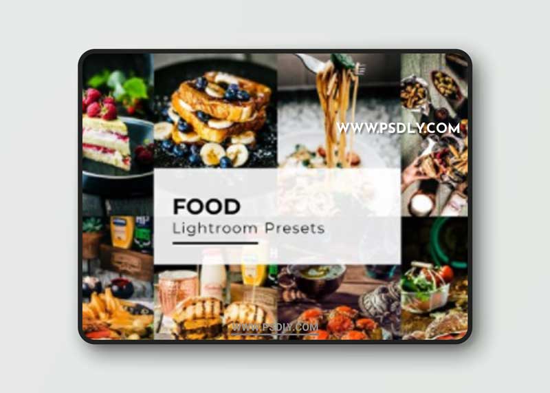 CreativeMarket - 10 Food Lightroom Presets 5386472