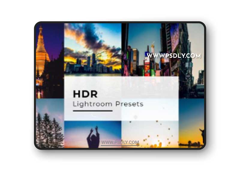 CreativeMarket - 10 HDR Pro Lightroom Presets 5386490