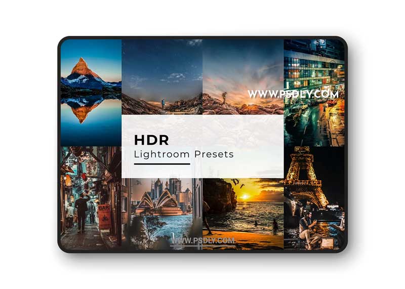 CreativeMarket - 10 HDR Pro Lightroom Presets 5386493