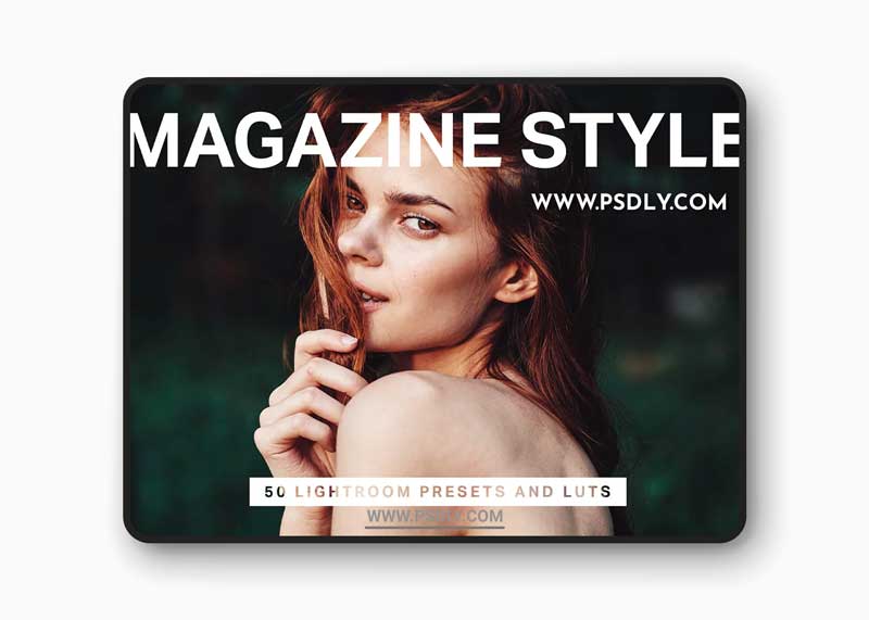 CreativeMarket - 50 Magazine Lightroom Presets & LUTs 4429293