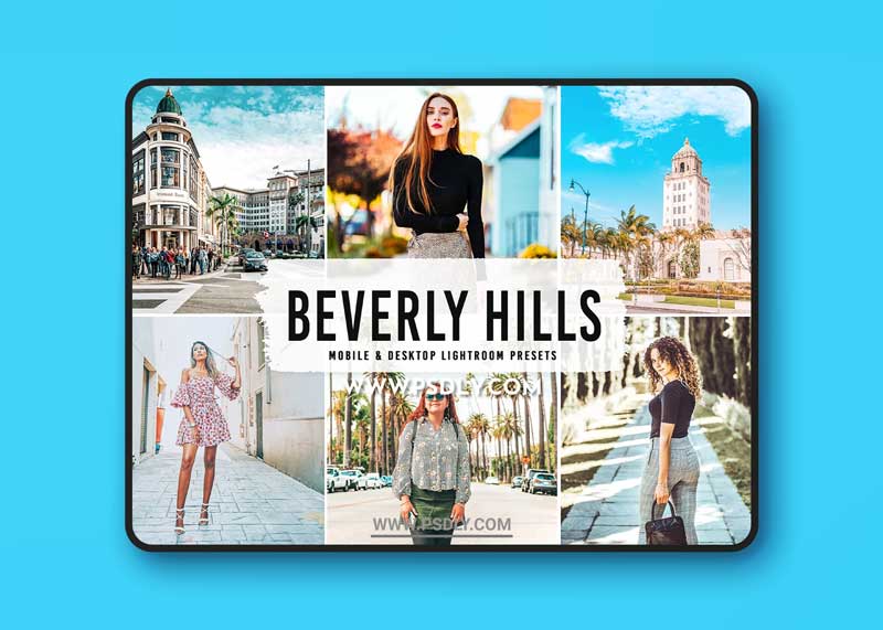 CreativeMarket - Beverly Hills Lightroom Presets V2 6280064