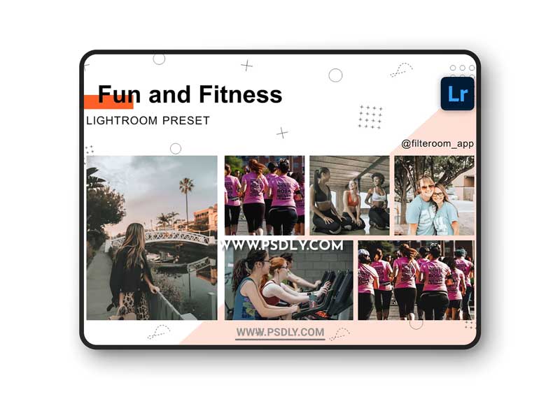 CreativeMarket - Fun & Fitness - Lightroom Presets 5236657