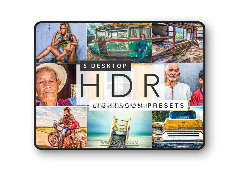 CreativeMarket - HDR Lightroom desktop presets 3957300