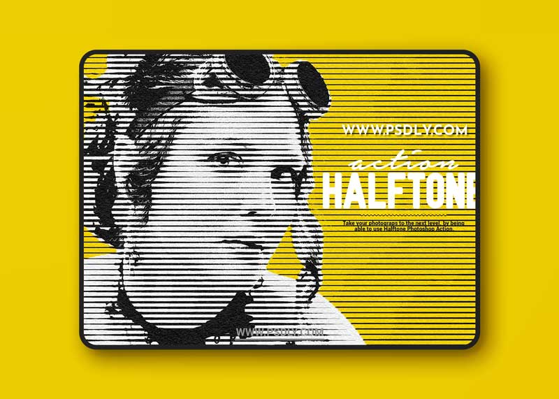 CreativeMarket - Halftone Photoshop Action 6110021
