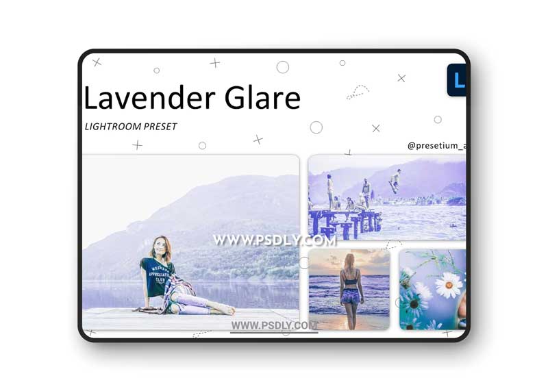 CreativeMarket - Lavender Glare - Lightroom Presets 5223814