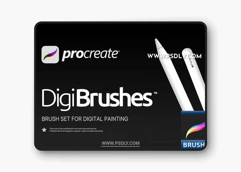 CreativeMarket - RM Digital Brushes (for Procreate) 5225147